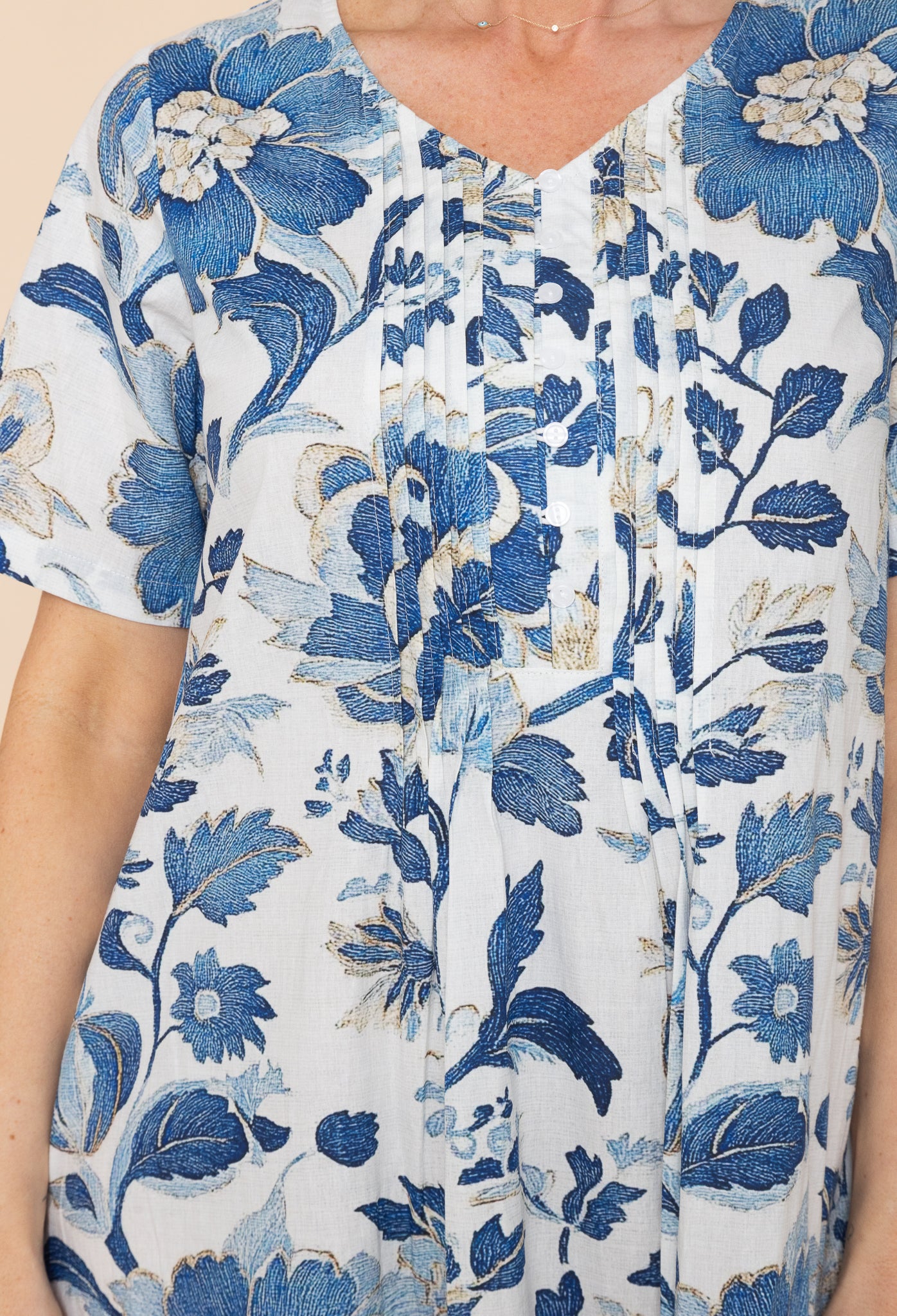 Gina Pleated Dress
