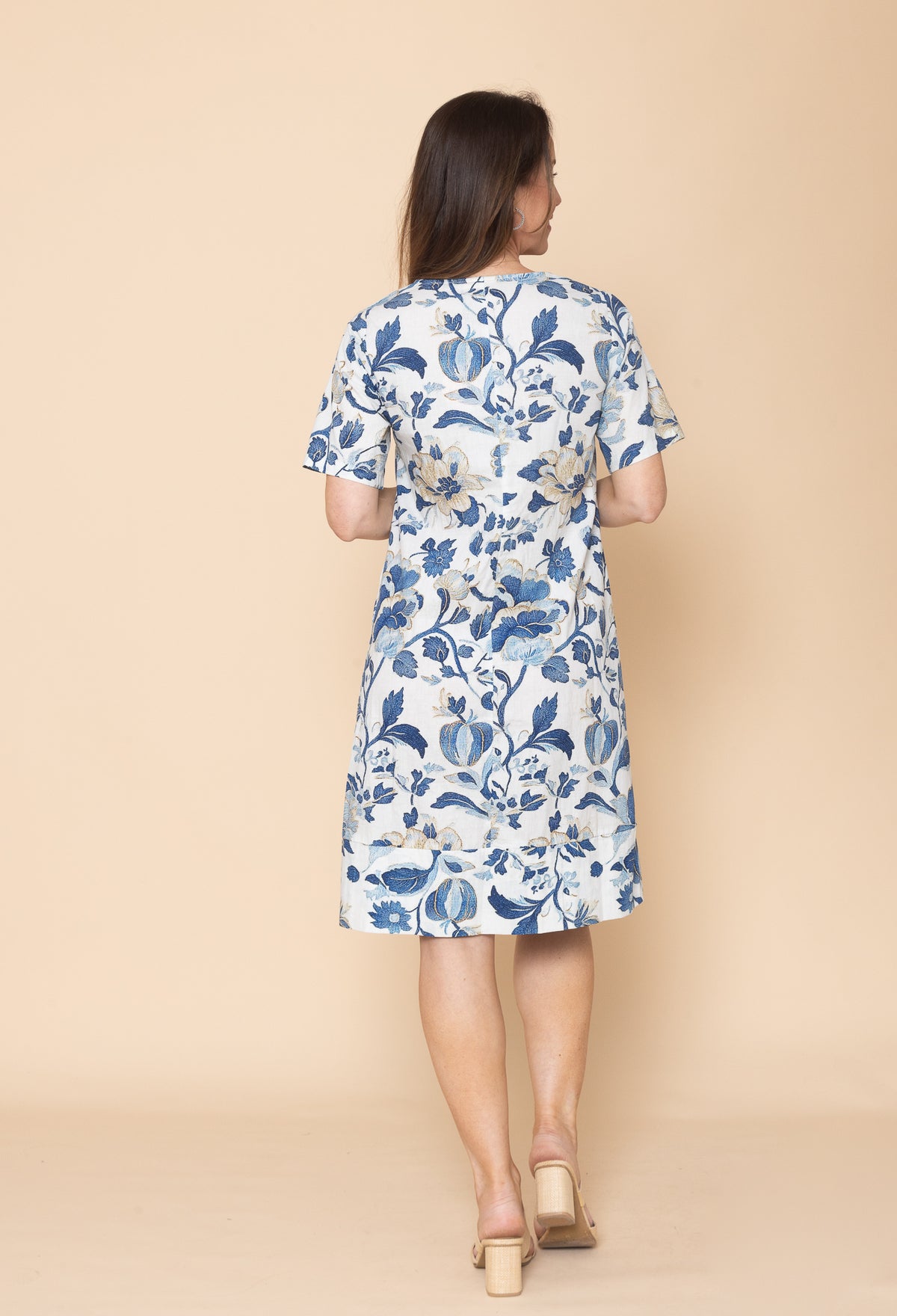 Gina Pleated Dress