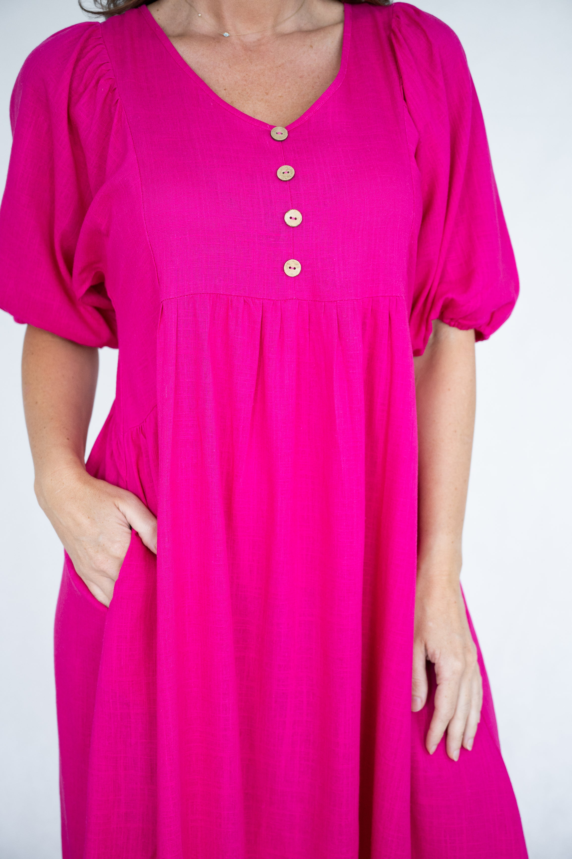 Bonny Fushia Dress