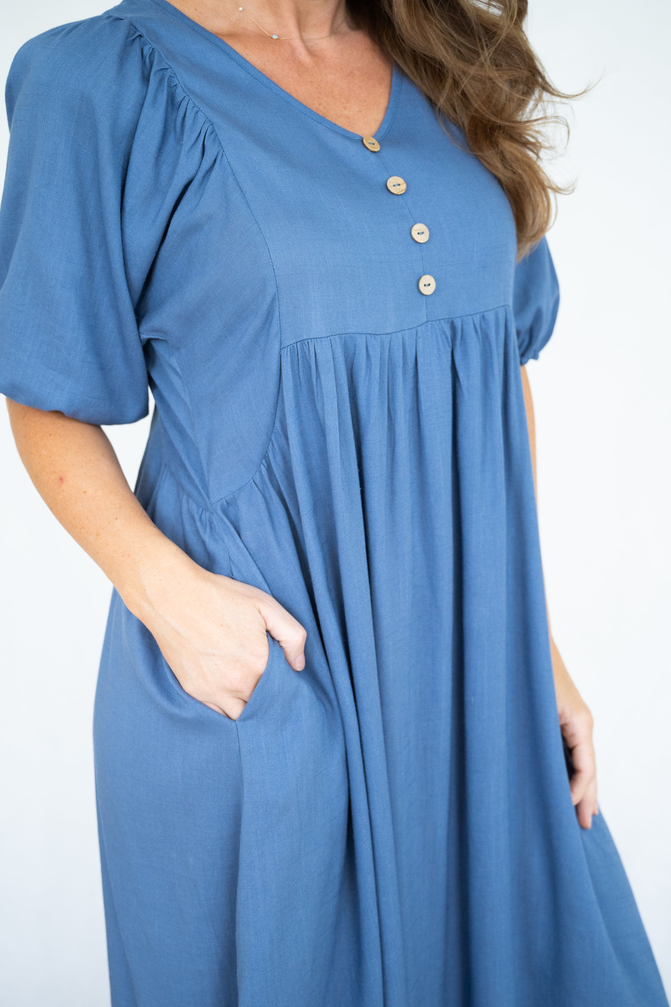 Bonny Denim Midi Dress