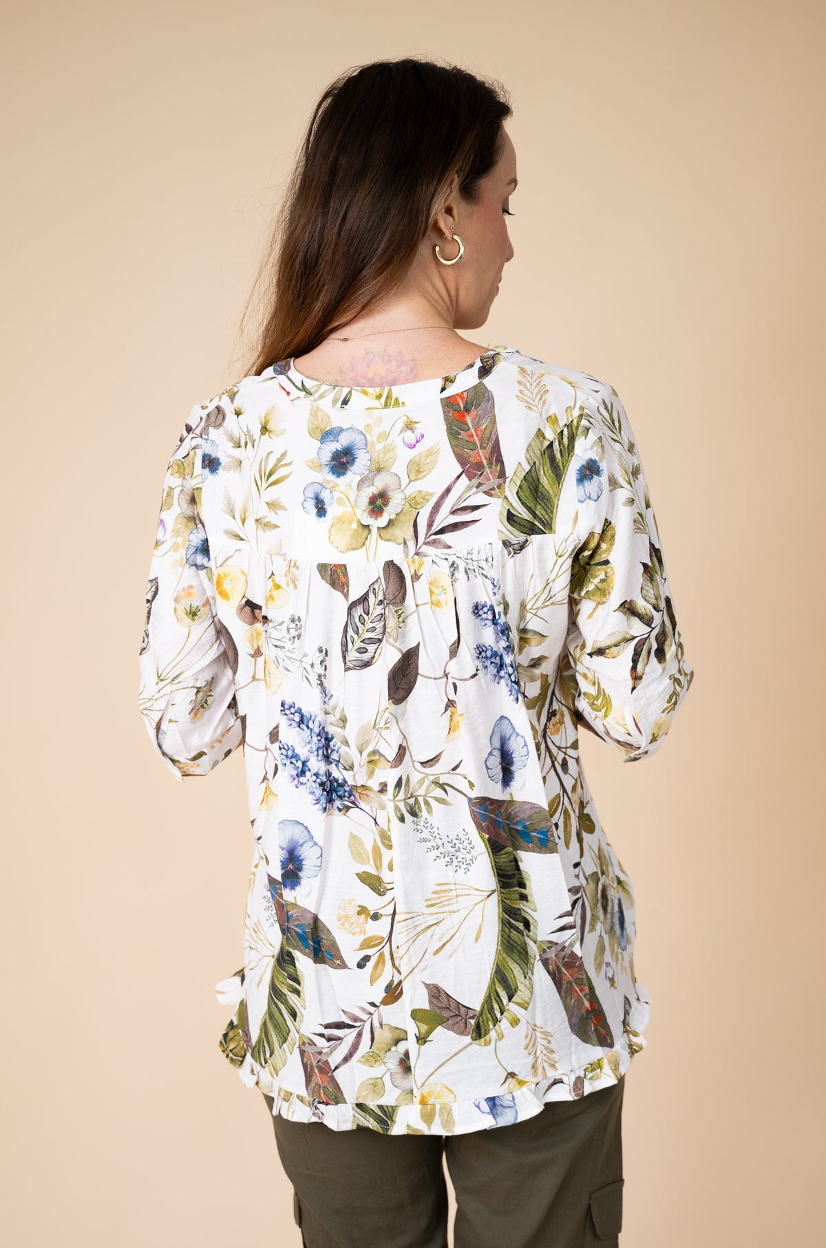 Fauna Print Top