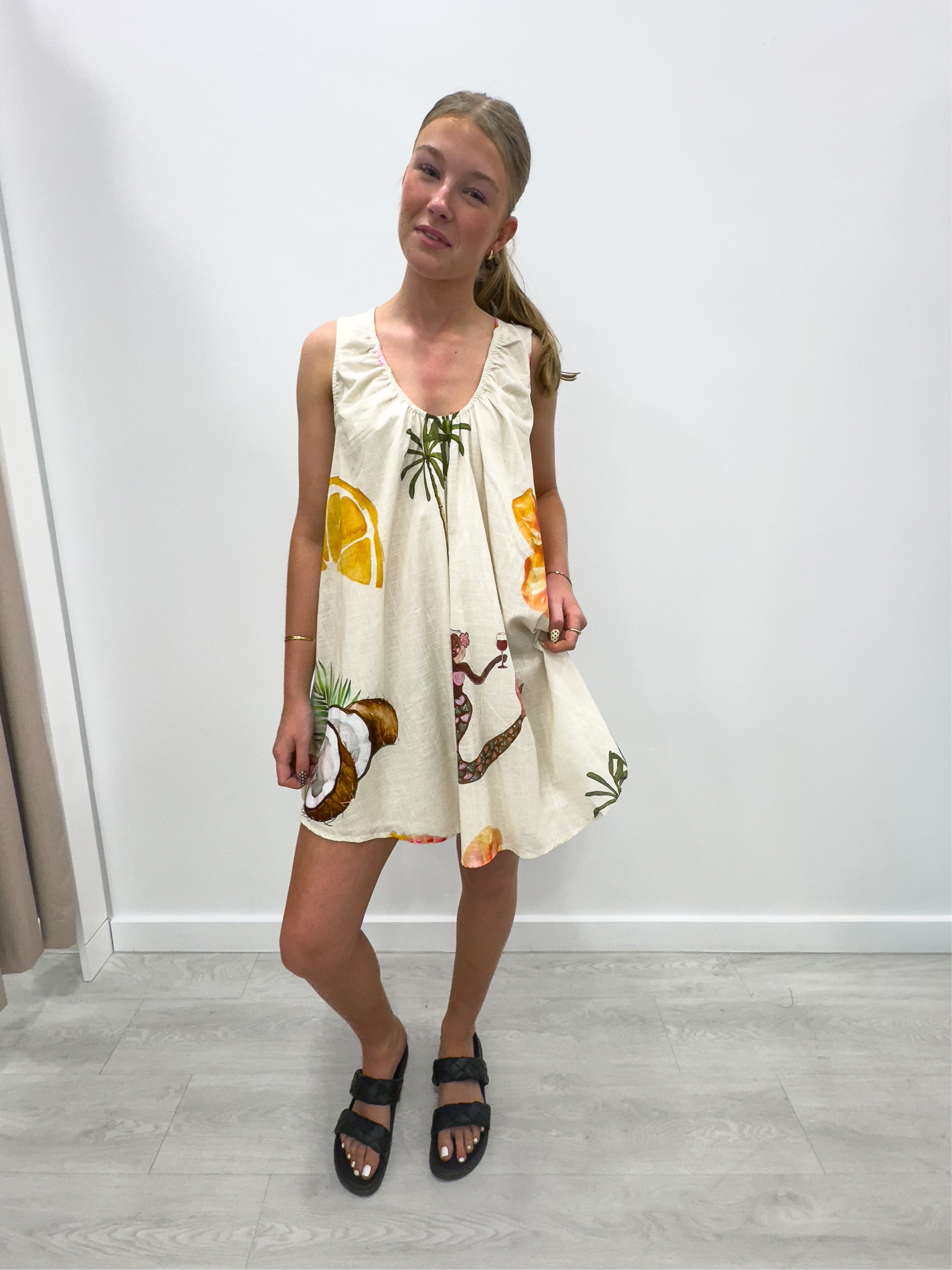 Mermaid Island Mini Dress