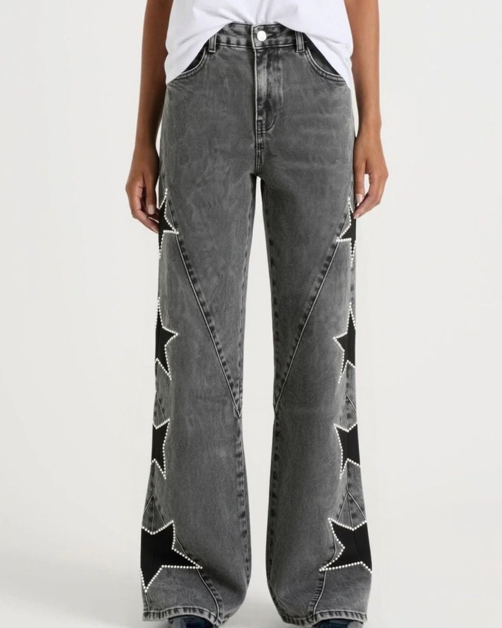 Rodeo Star Charcoal Denim Jeans