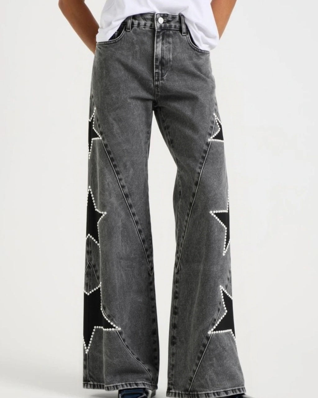 Rodeo Star Charcoal Denim Jeans