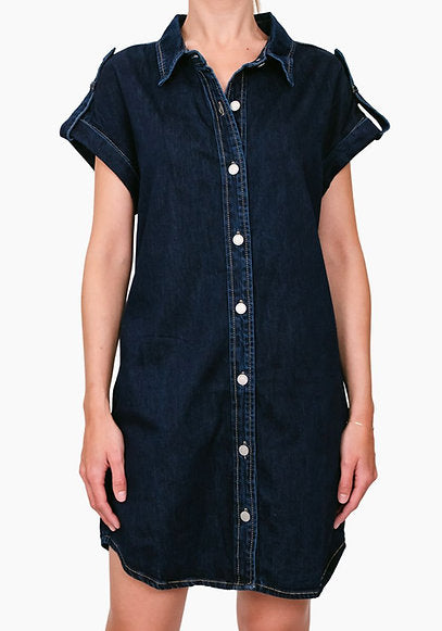 Tori Denim Shirt Dress