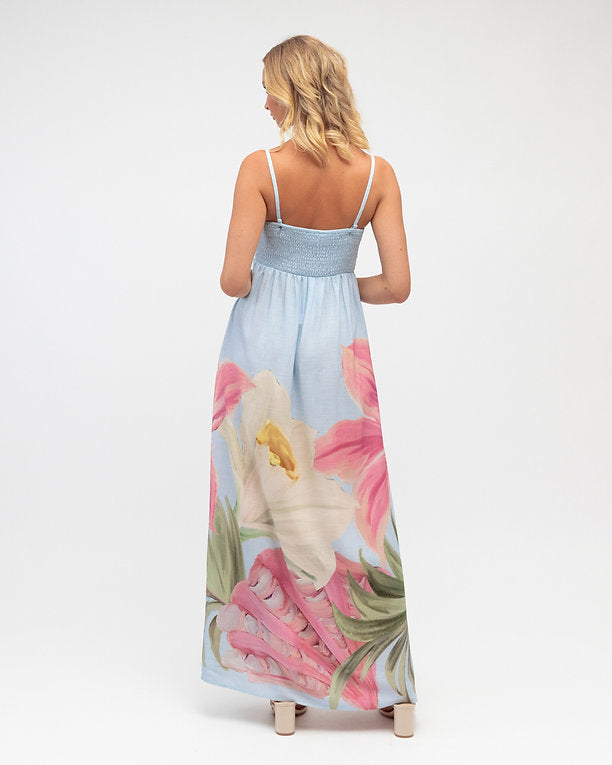 Island Floral Maxi Dress