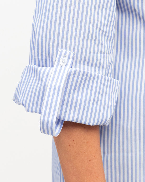 X's & O's Oversized Embroidered Shirt