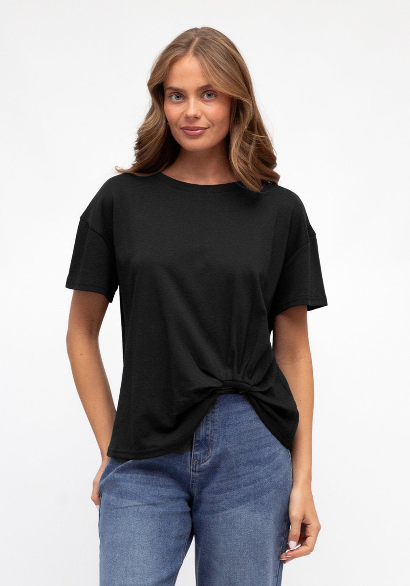 Easy Tuck Tee Black