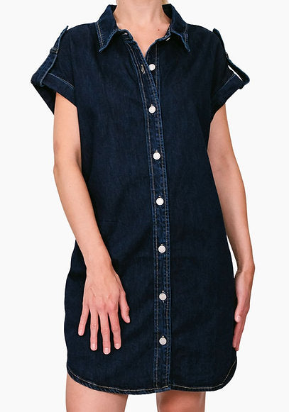 Tori Denim Shirt Dress