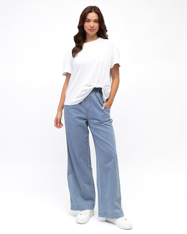 Luna Denim Racer Stripe Jean