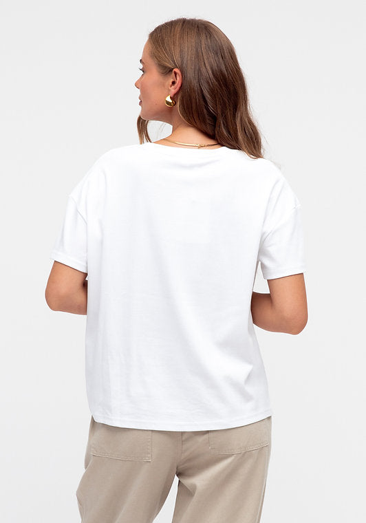 Easy Tuck Tee White