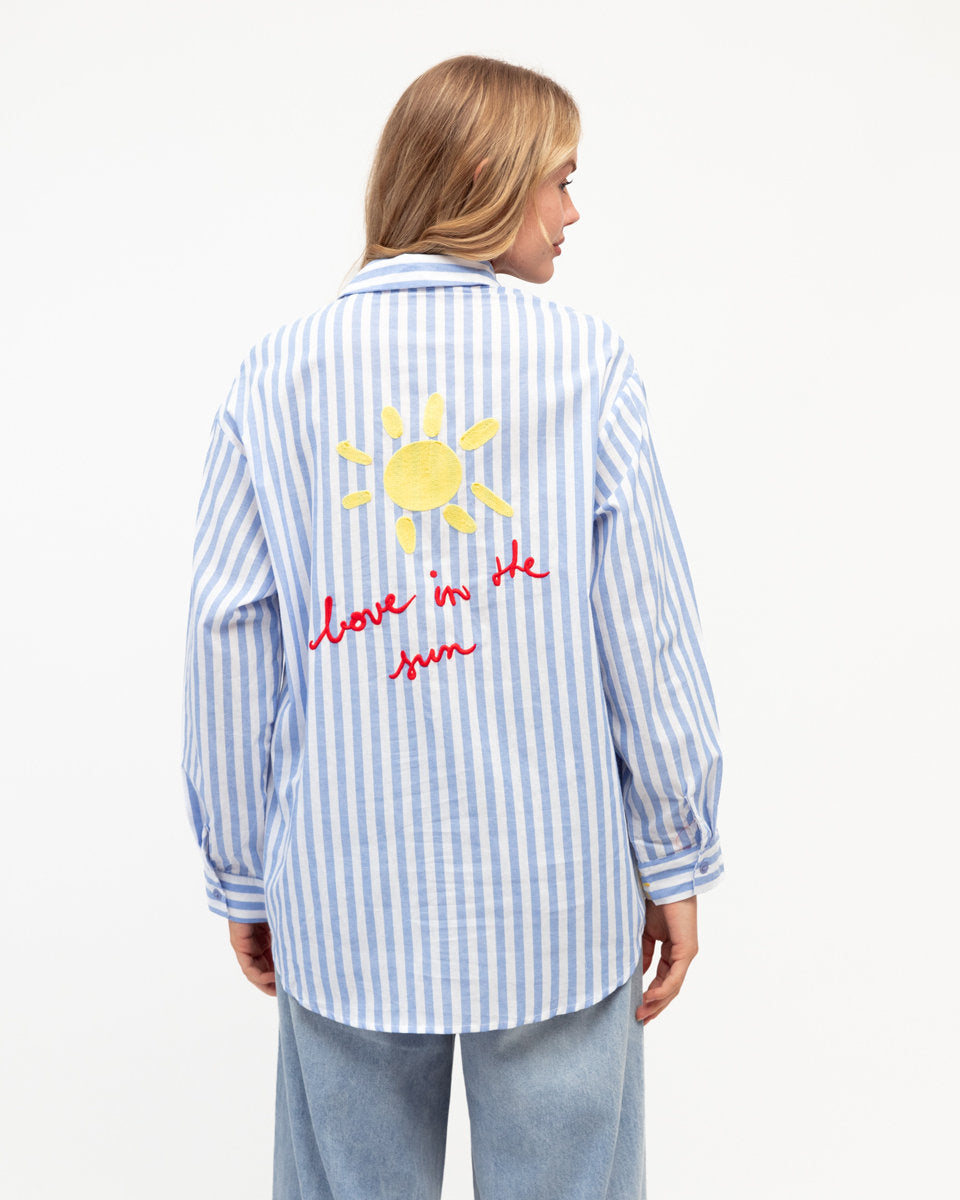 Clarice Sunshine Embroidered Shirt