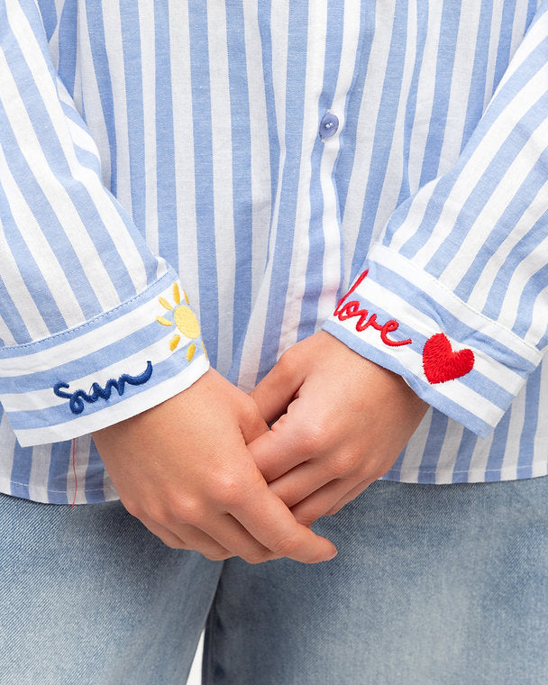 Clarice Sunshine Embroidered Shirt