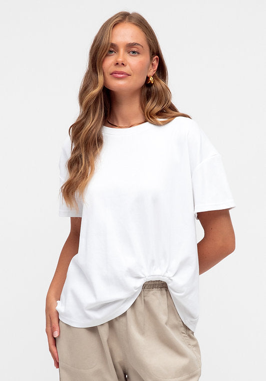 Easy Tuck Tee White