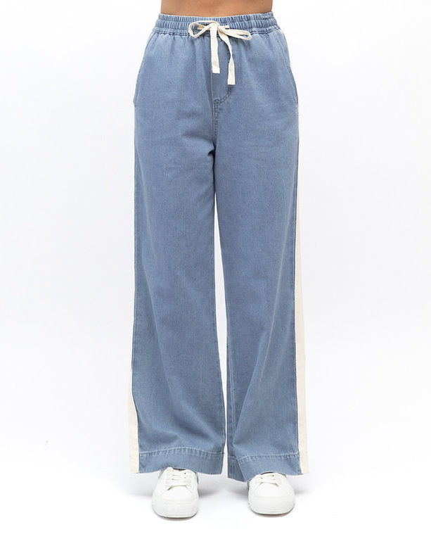 Luna Denim Racer Stripe Jean