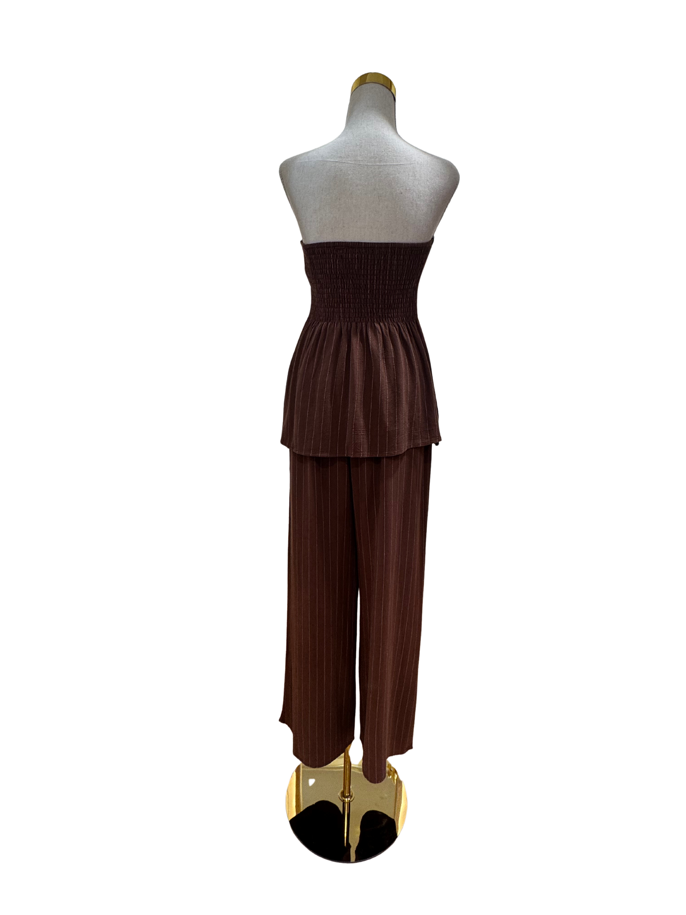 Pinstripe Pant Set