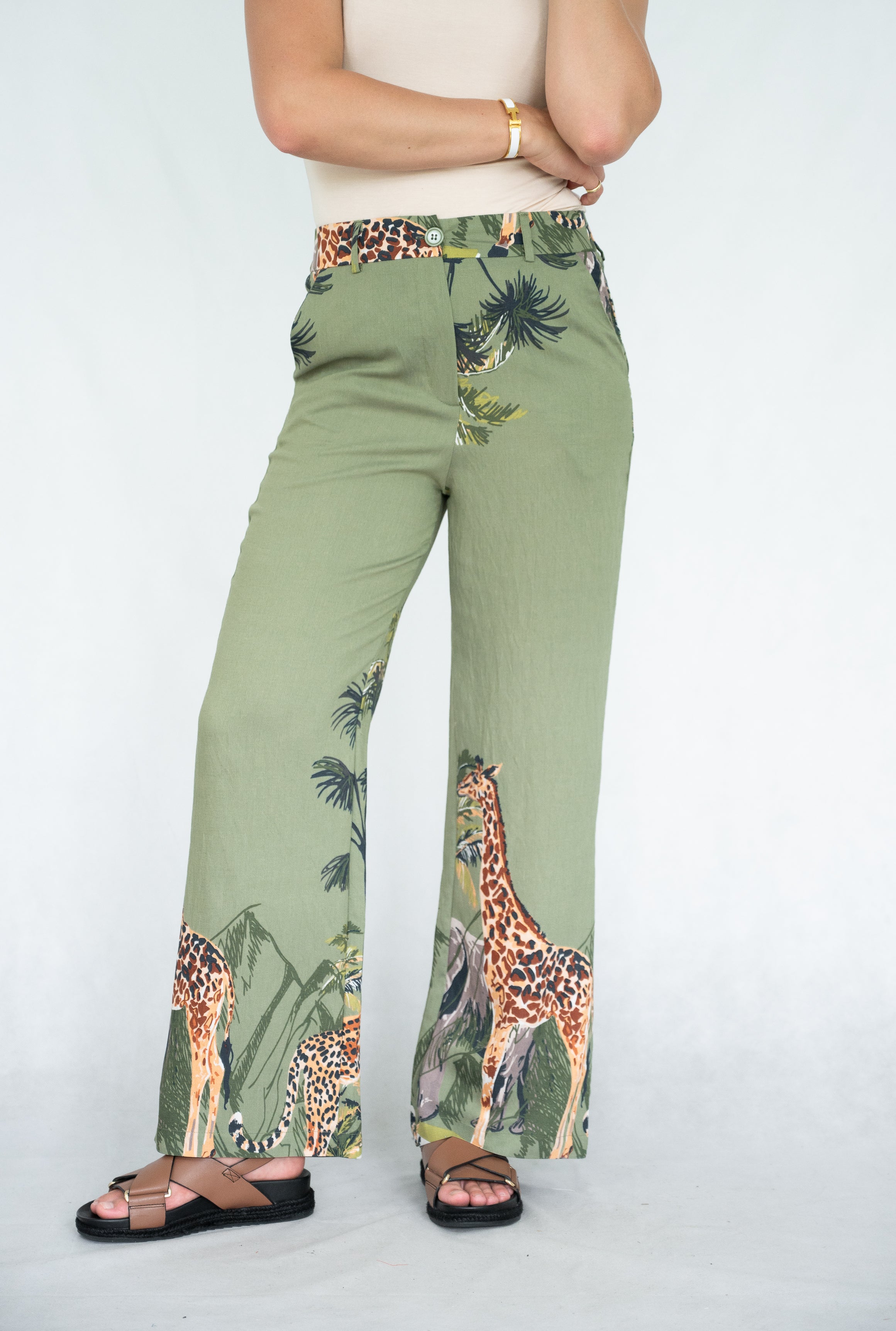 Jirafa Pant Khaki