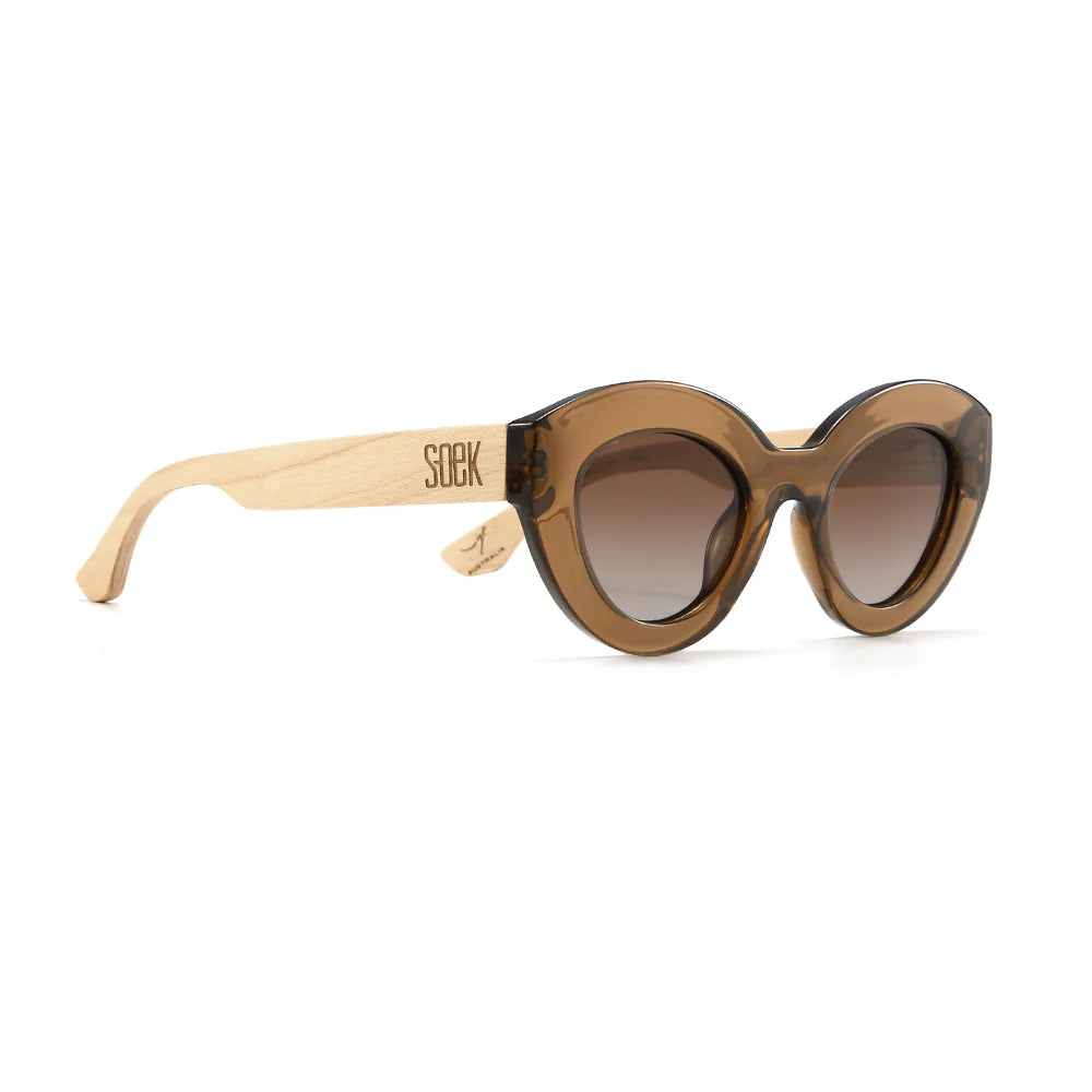 SOEK STEVIE MOCHA SUNGLASSES
