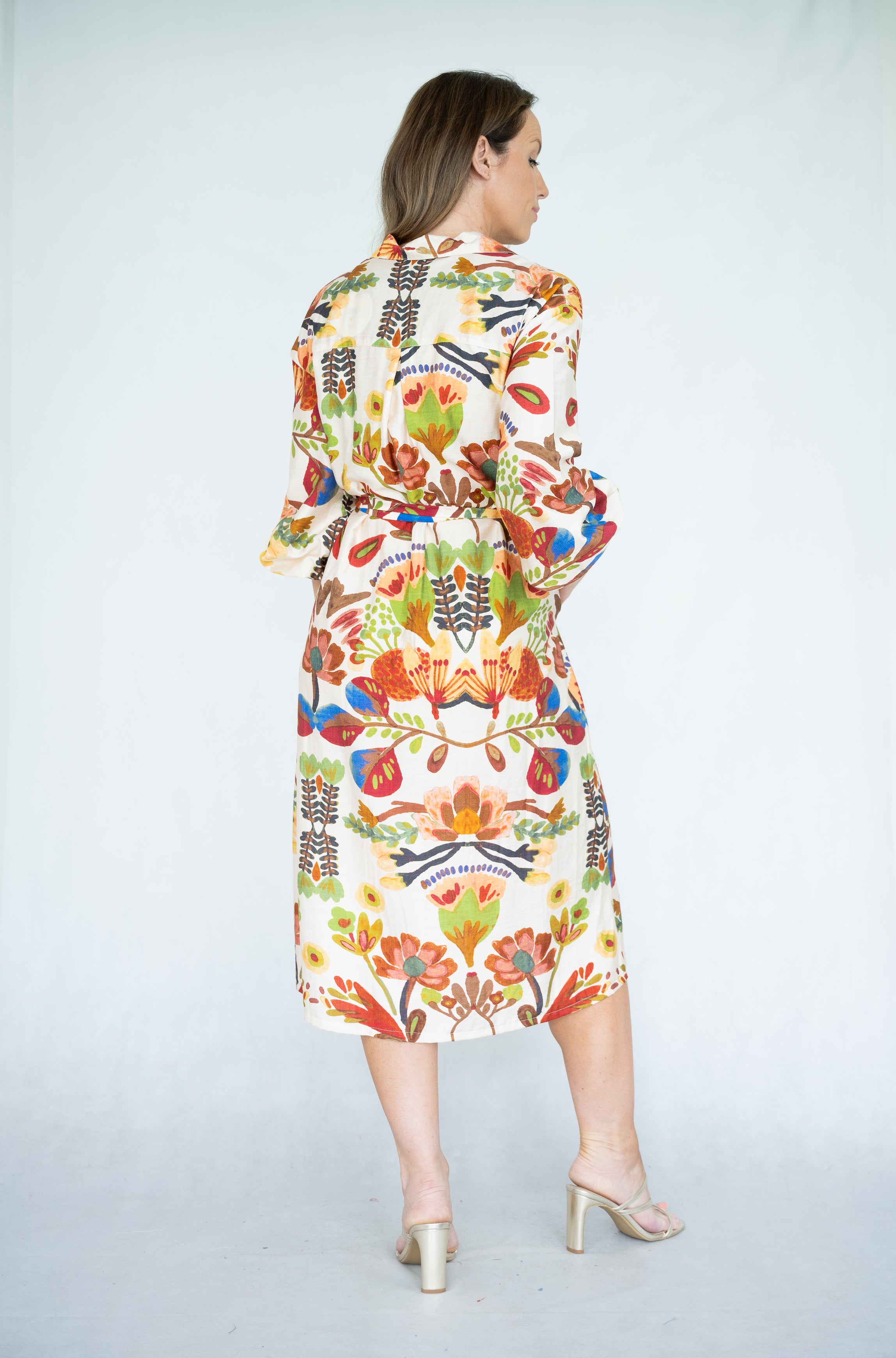Gabby Midi Dress Mocha