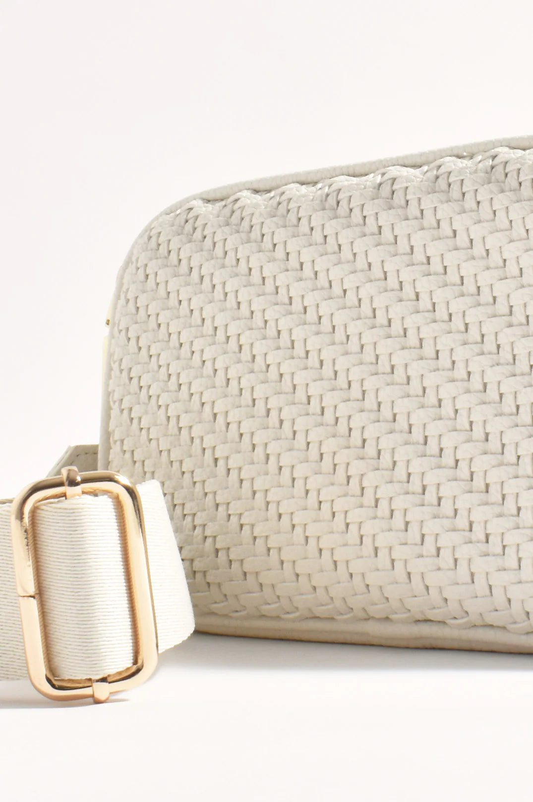 Percy Weave Crossbody Bag