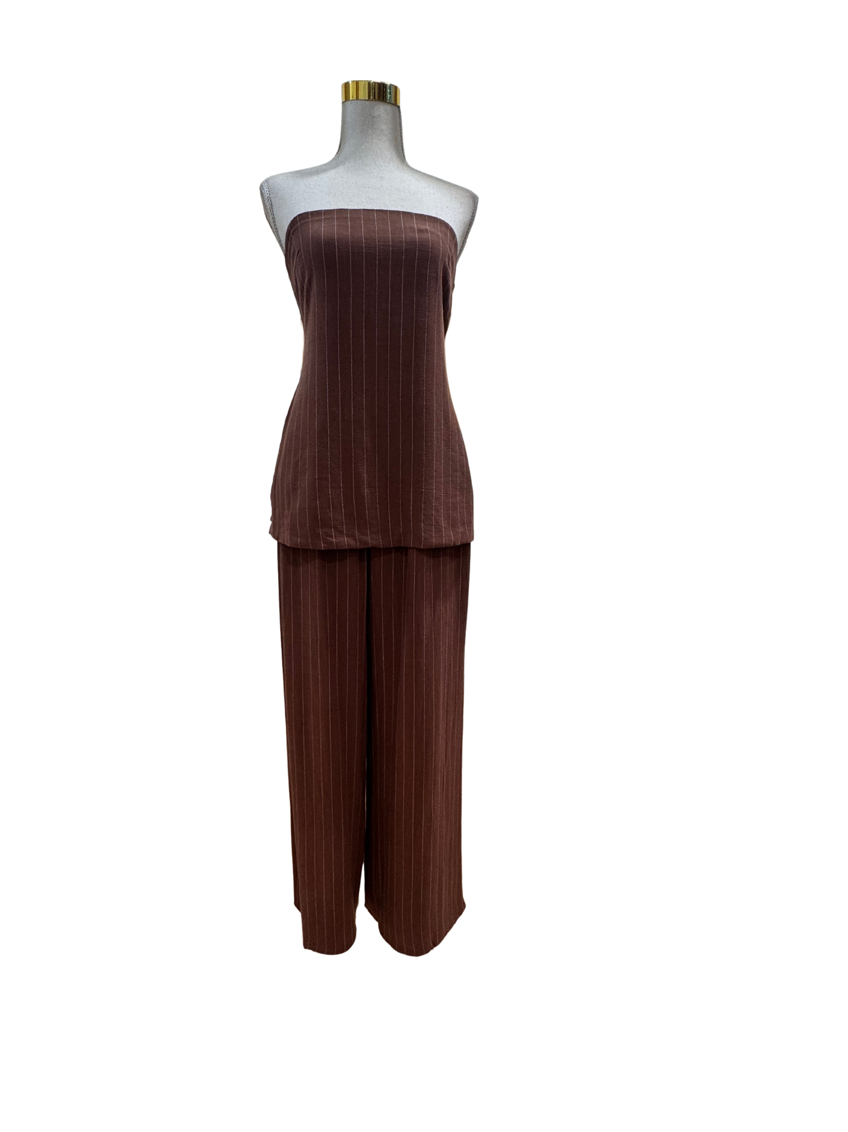 Pinstripe Pant Set