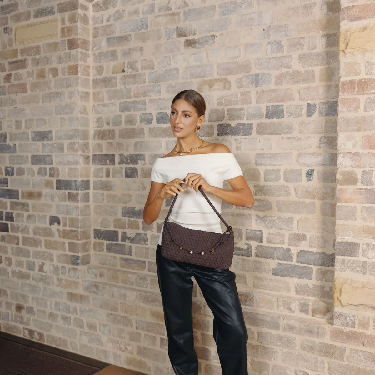 Nolita 2 Piece Handbag Chocolate