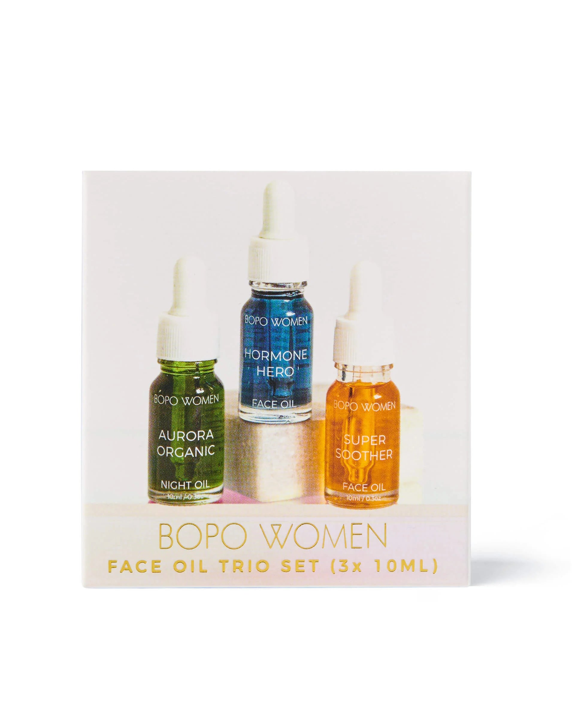 Mini Face Oil Sampler Trio