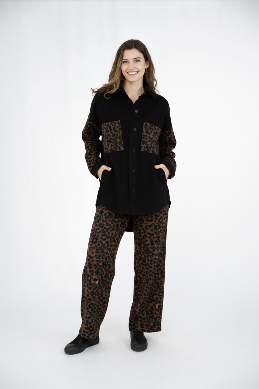 Peyton Leopard Shacket