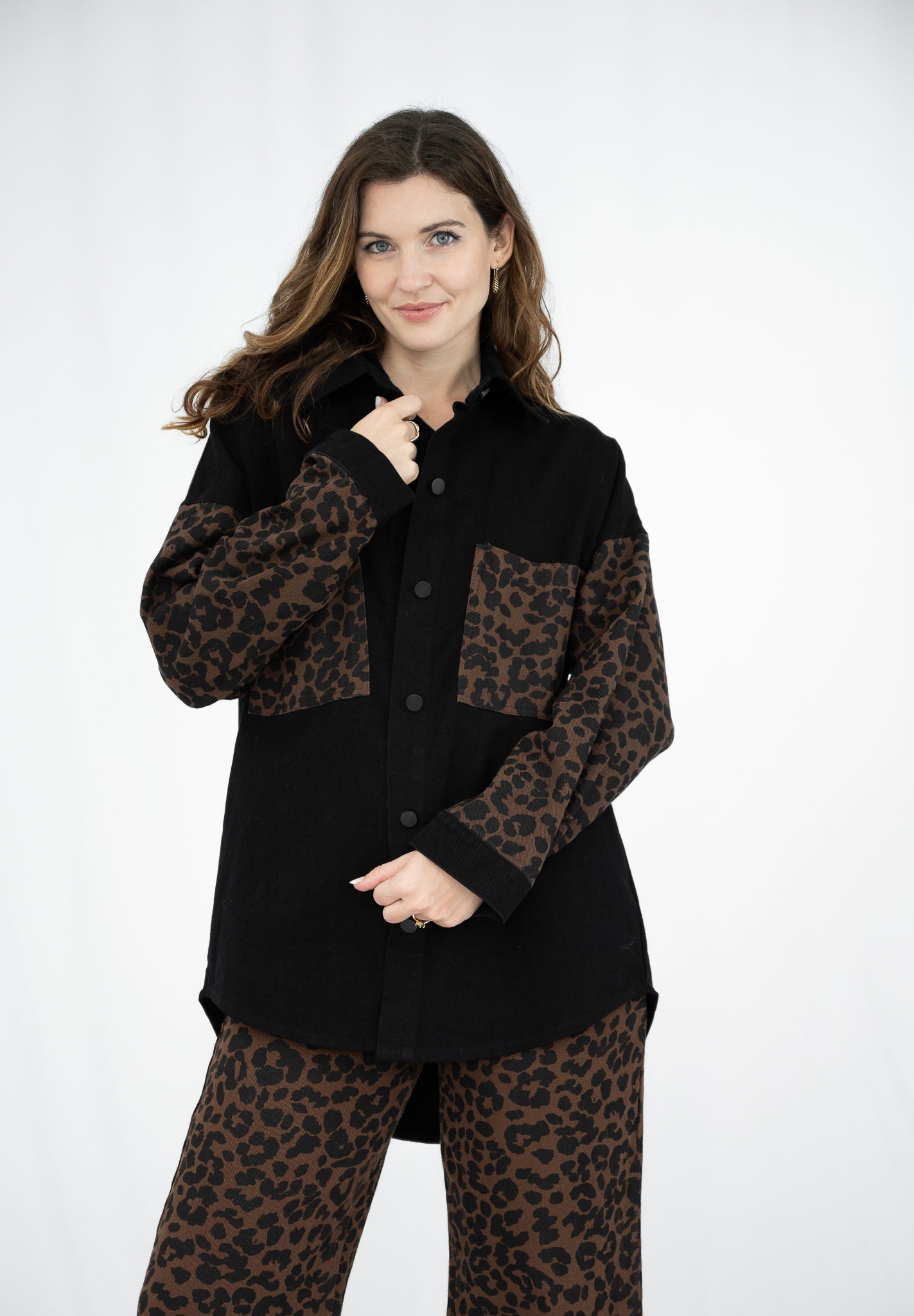 Peyton Leopard Shacket