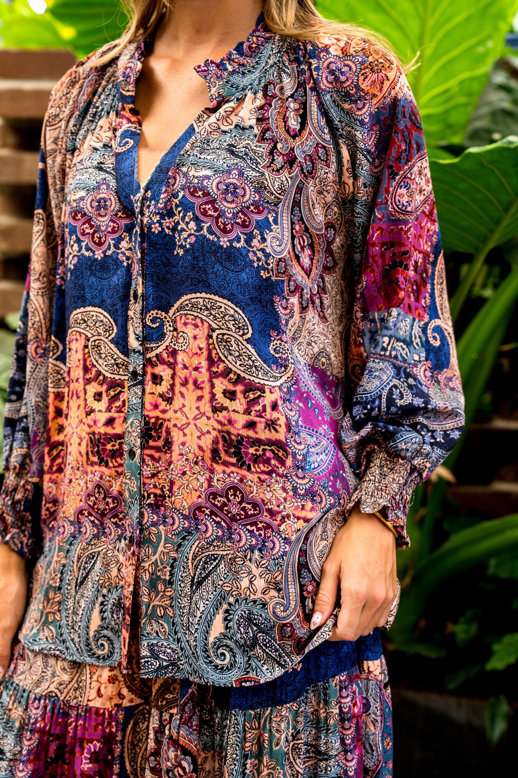 Angelique Paisley Shirt