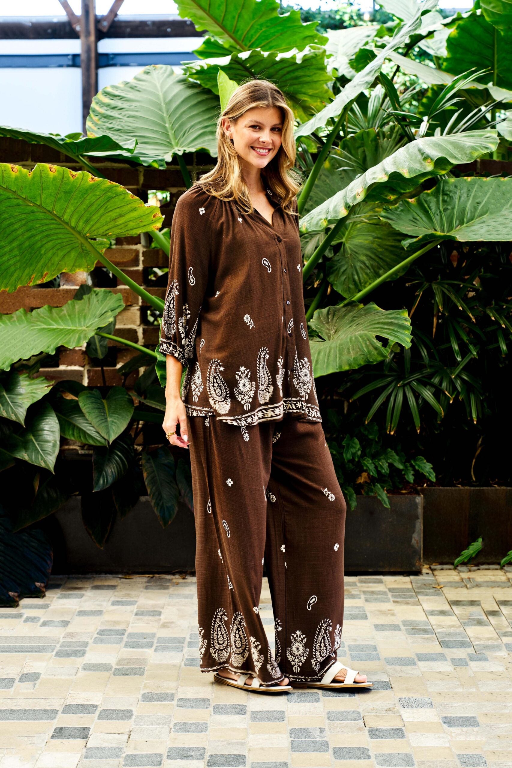 Clara Chocolate Shirt