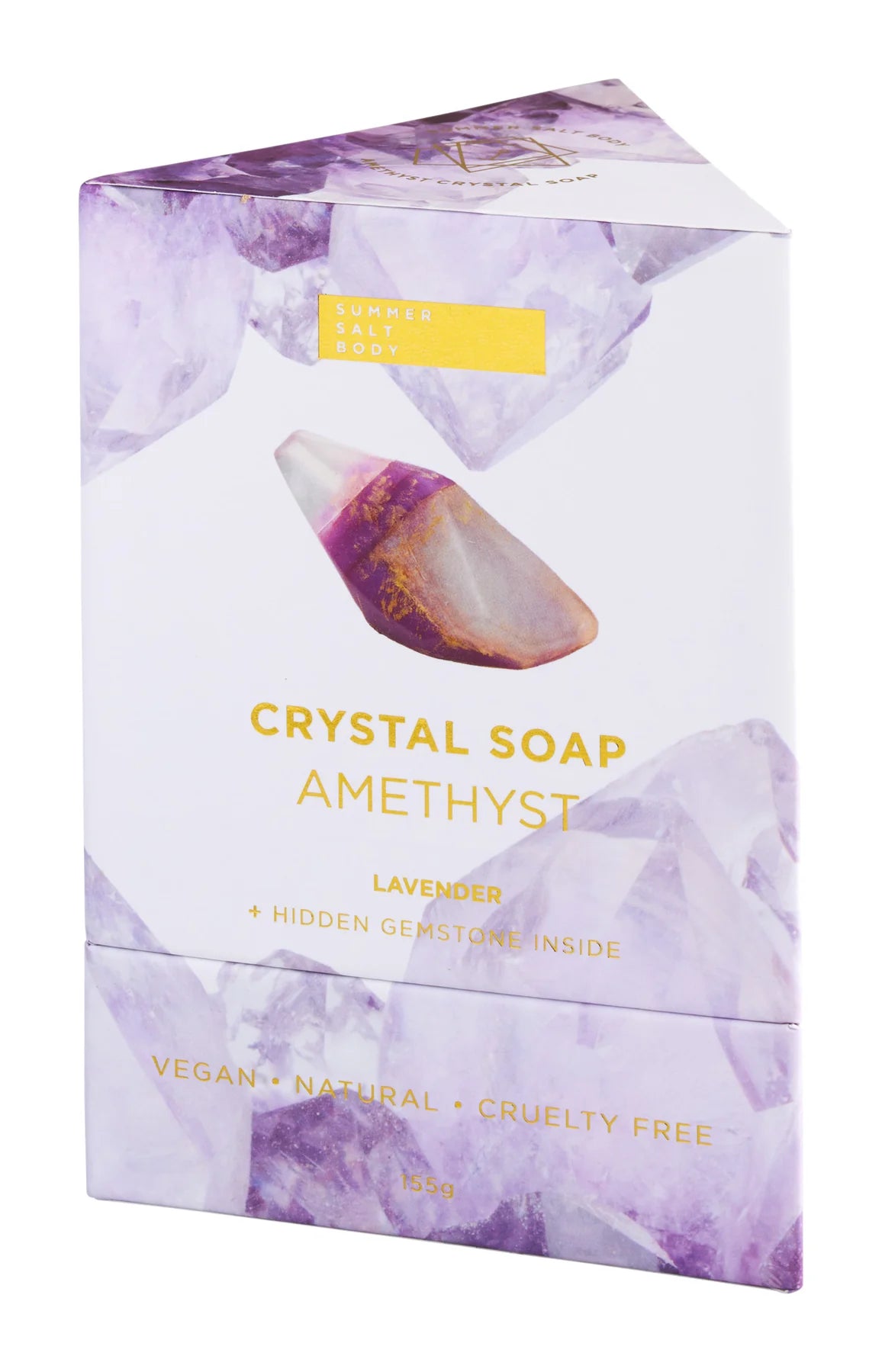 Amethyst Crystal Soap