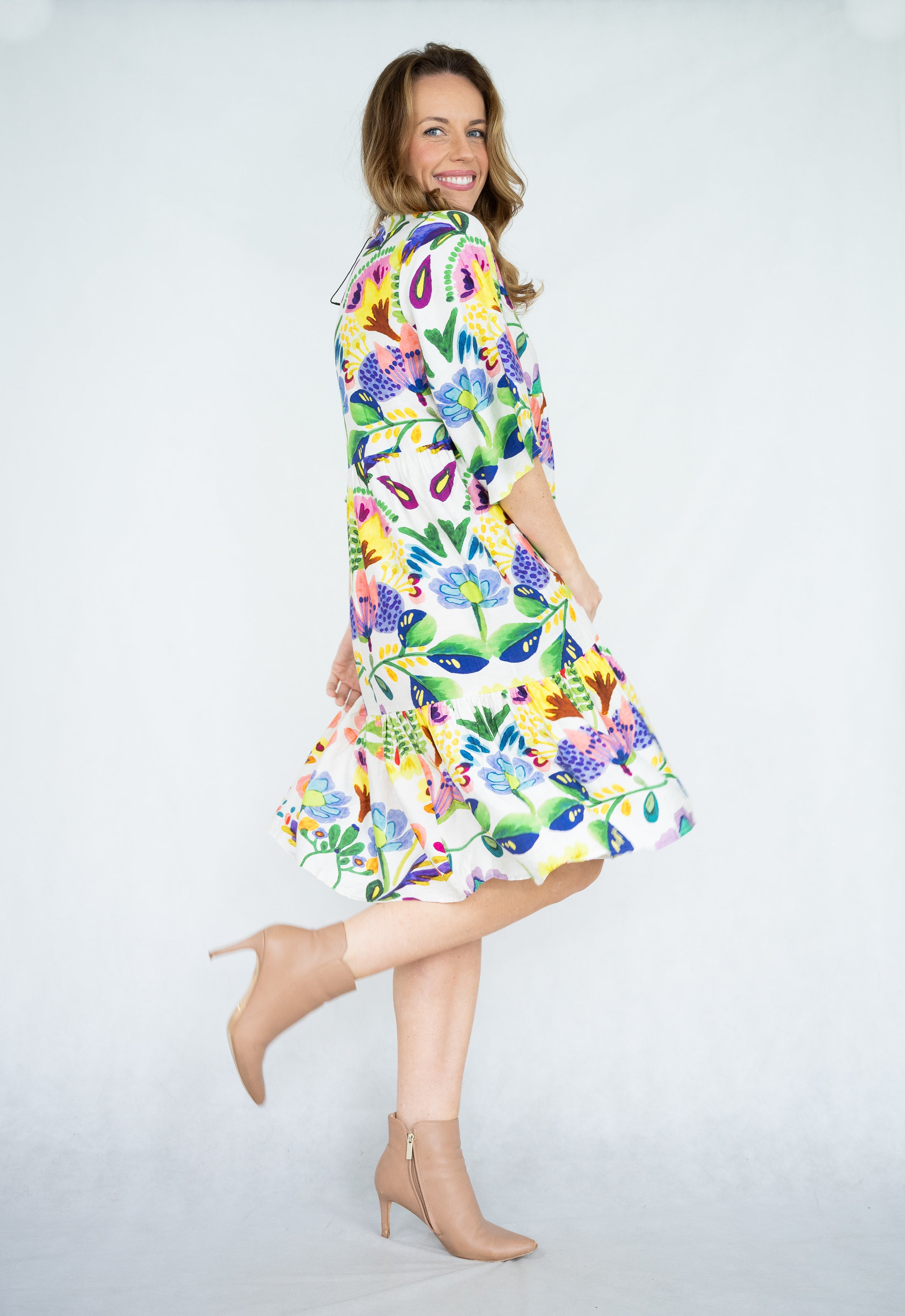 Lizzy Dress White