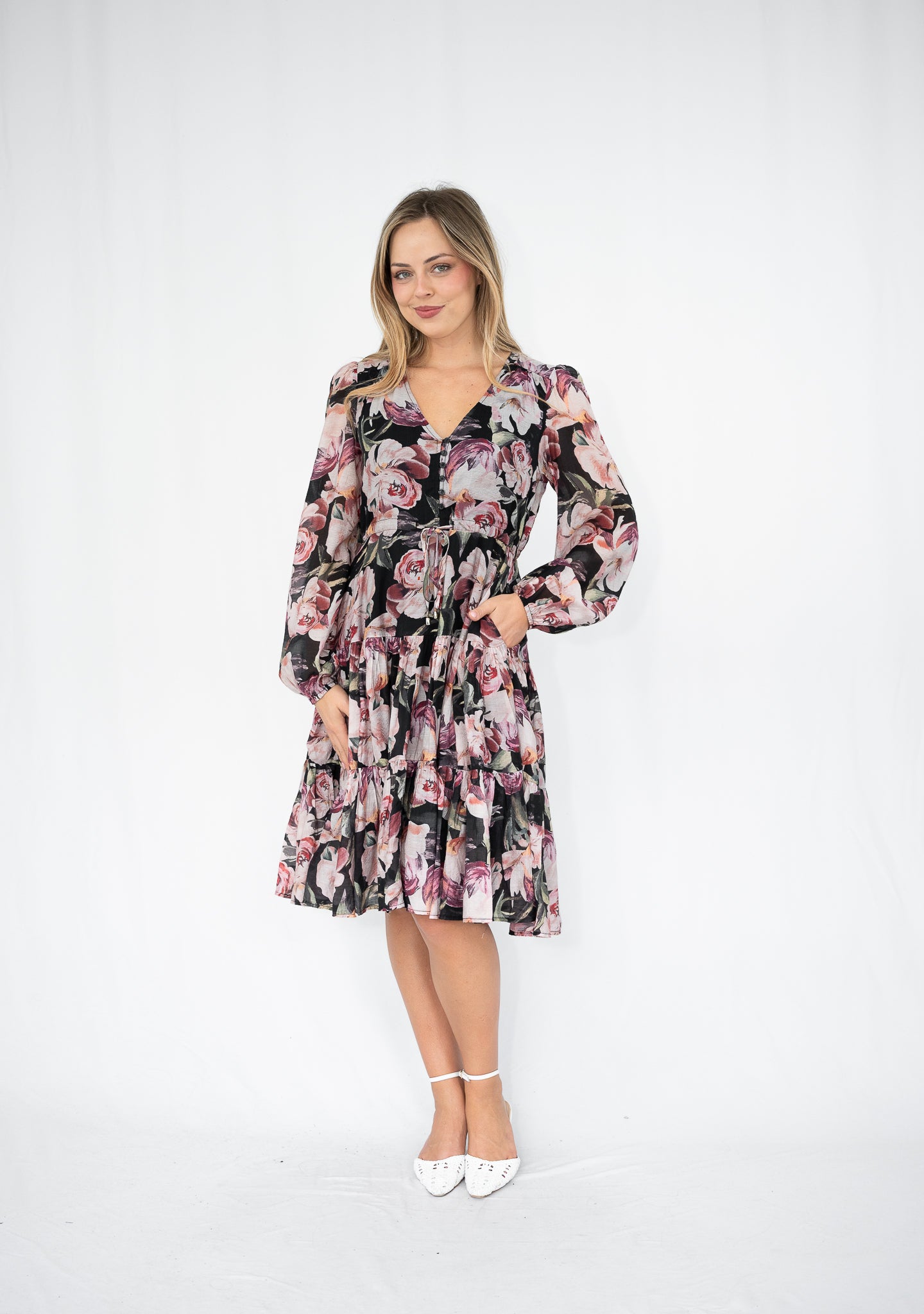 Darleen Floral Short Dress