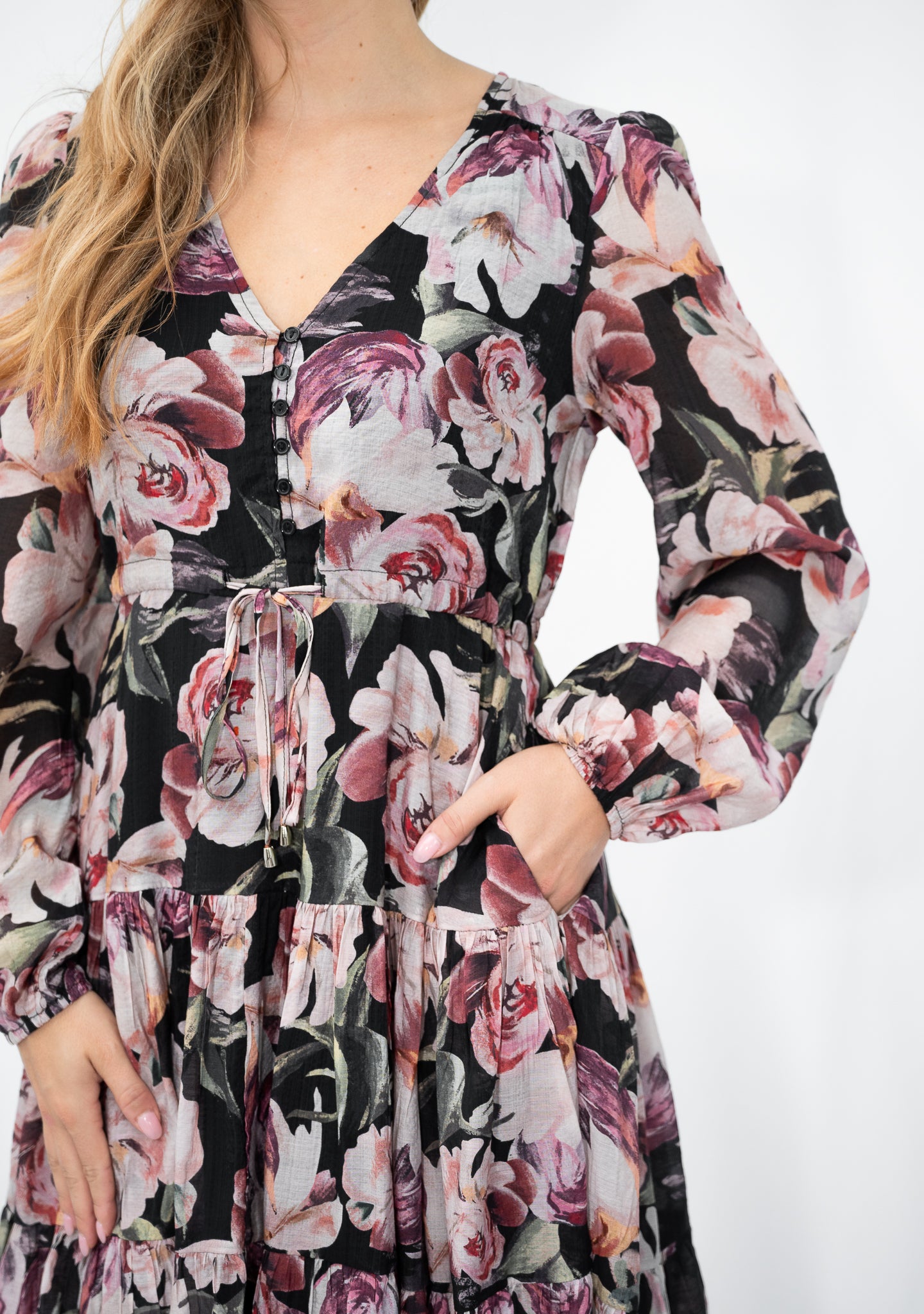 Darleen Floral Short Dress