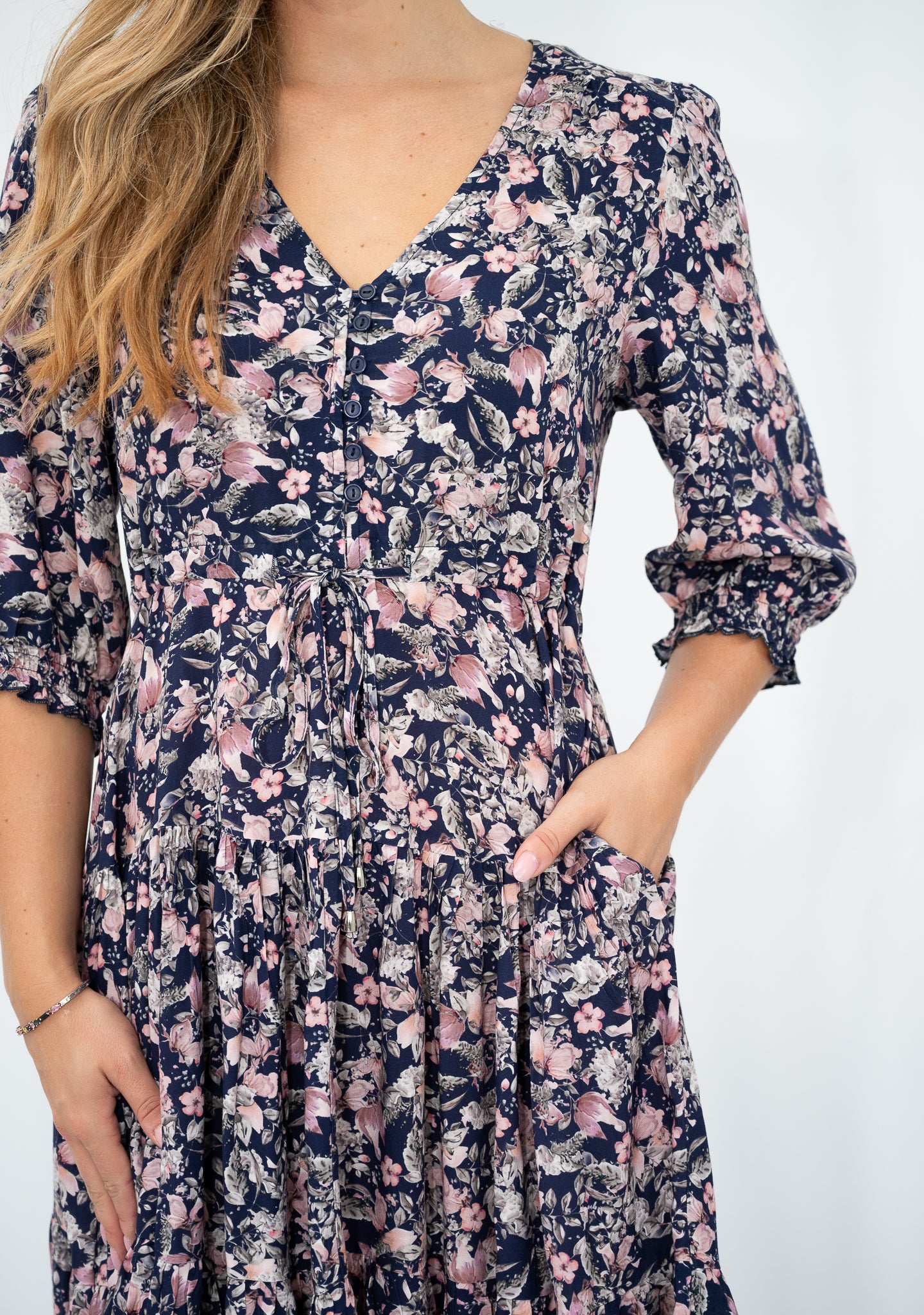 Ditsy Floral Short Dress