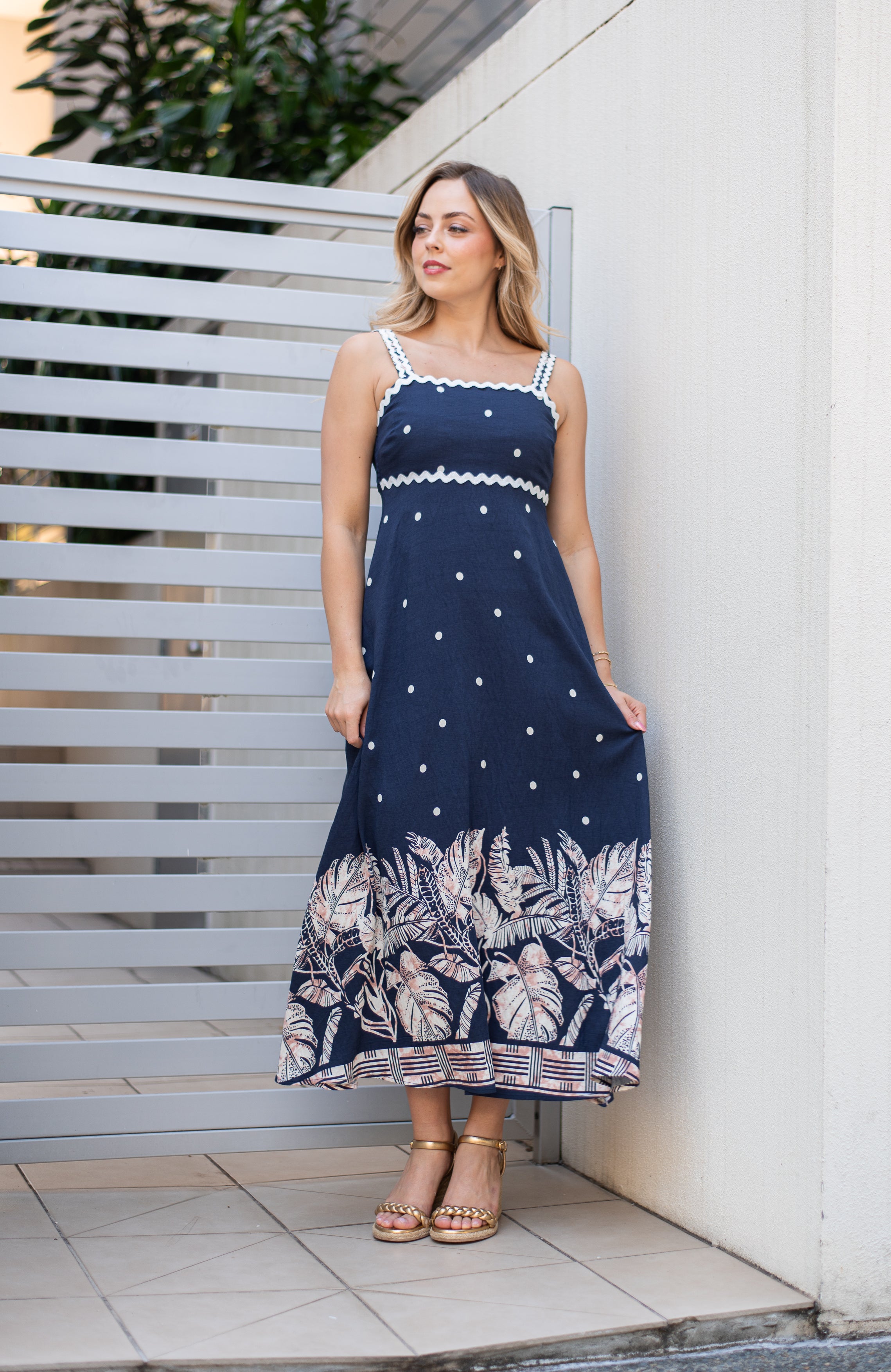 Shanna Maxi Dress Navy