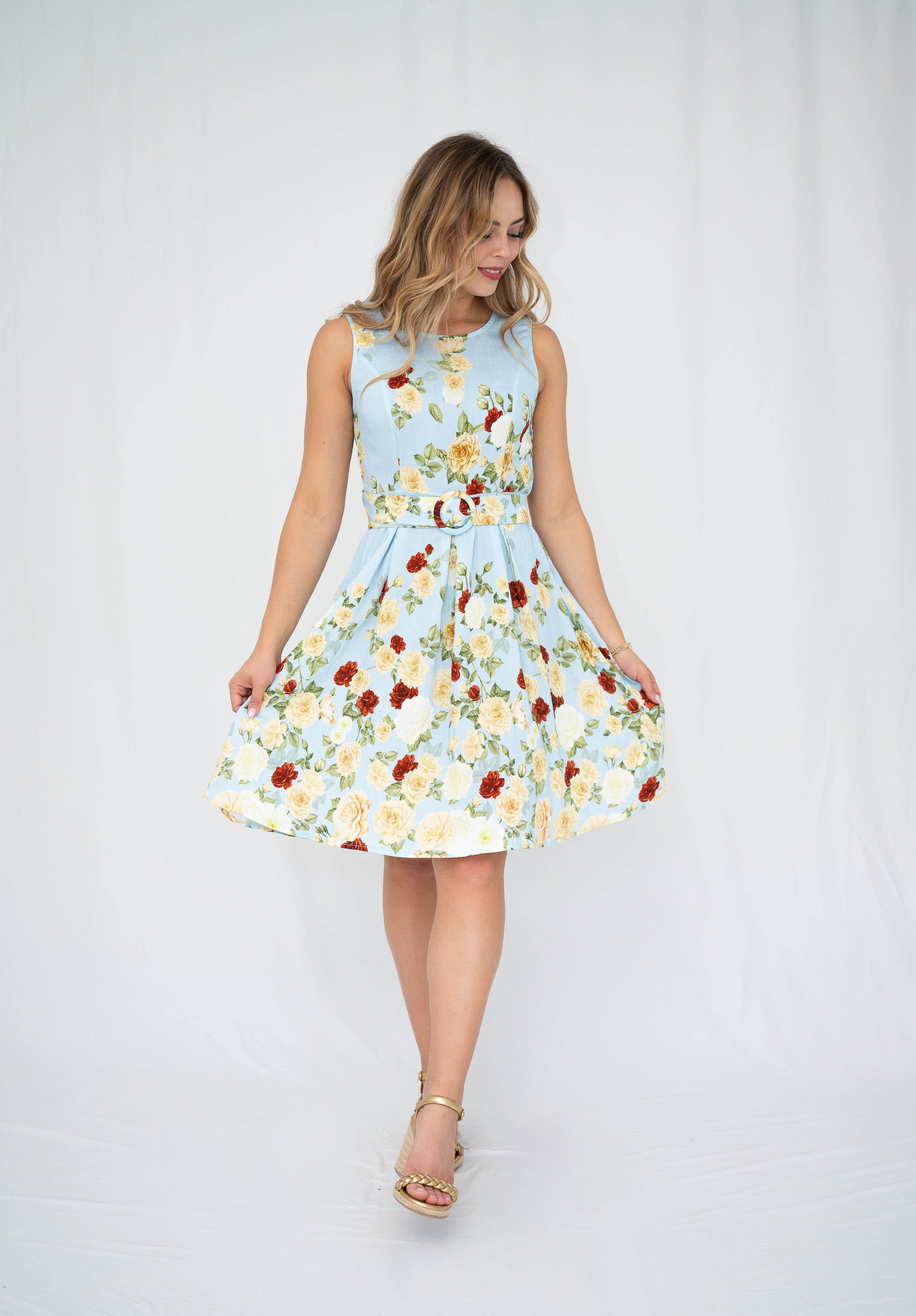 Kacey Blue Cocktail Dress