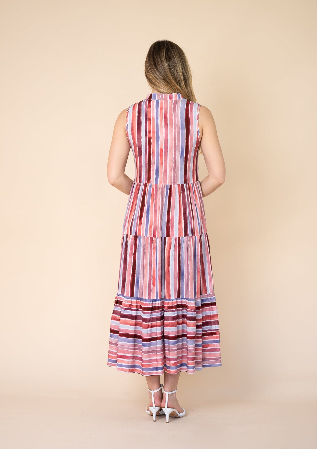 Rosalie Tiered Midi Dress