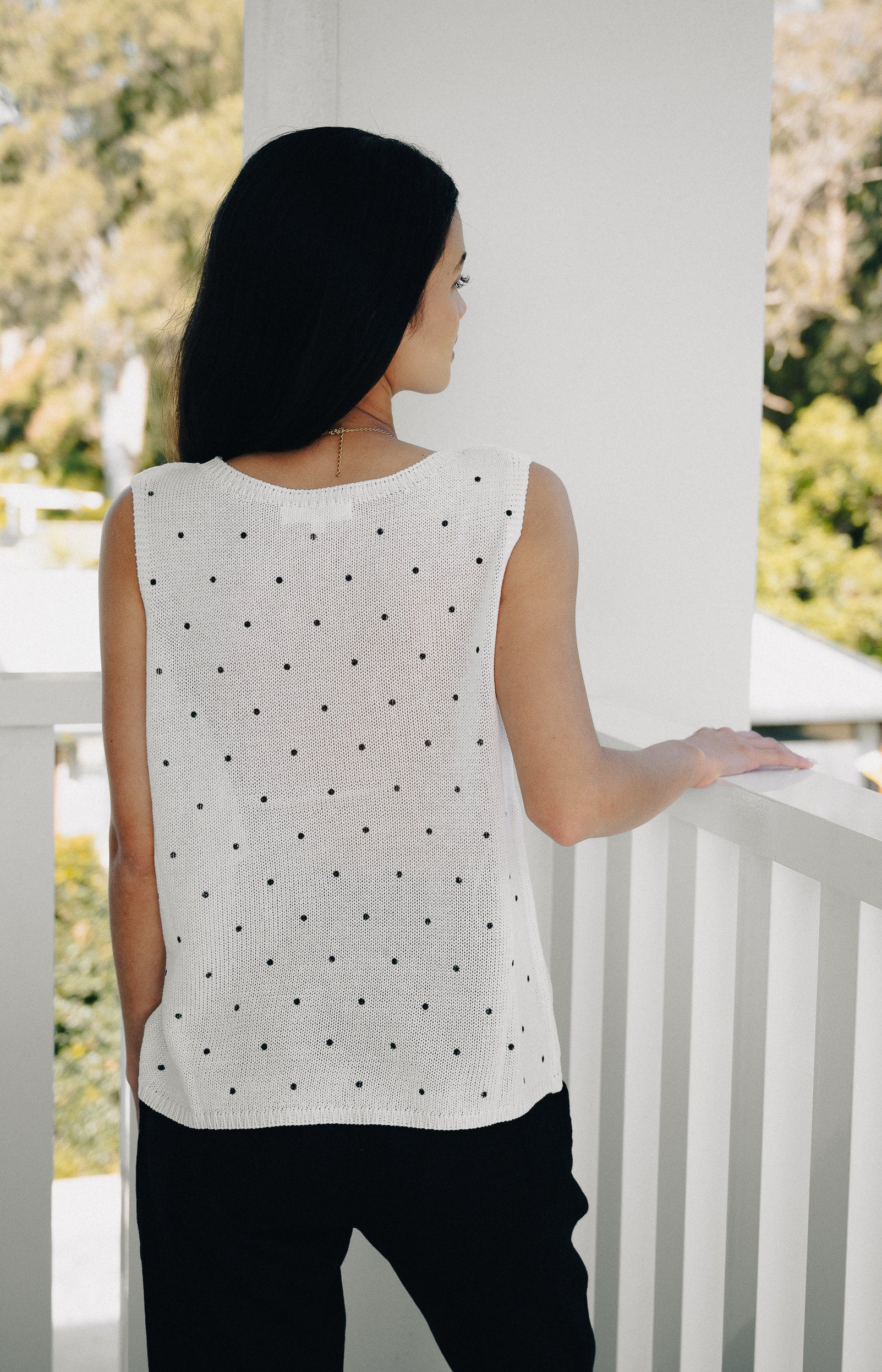 Polka Dot Tank by Little Lies