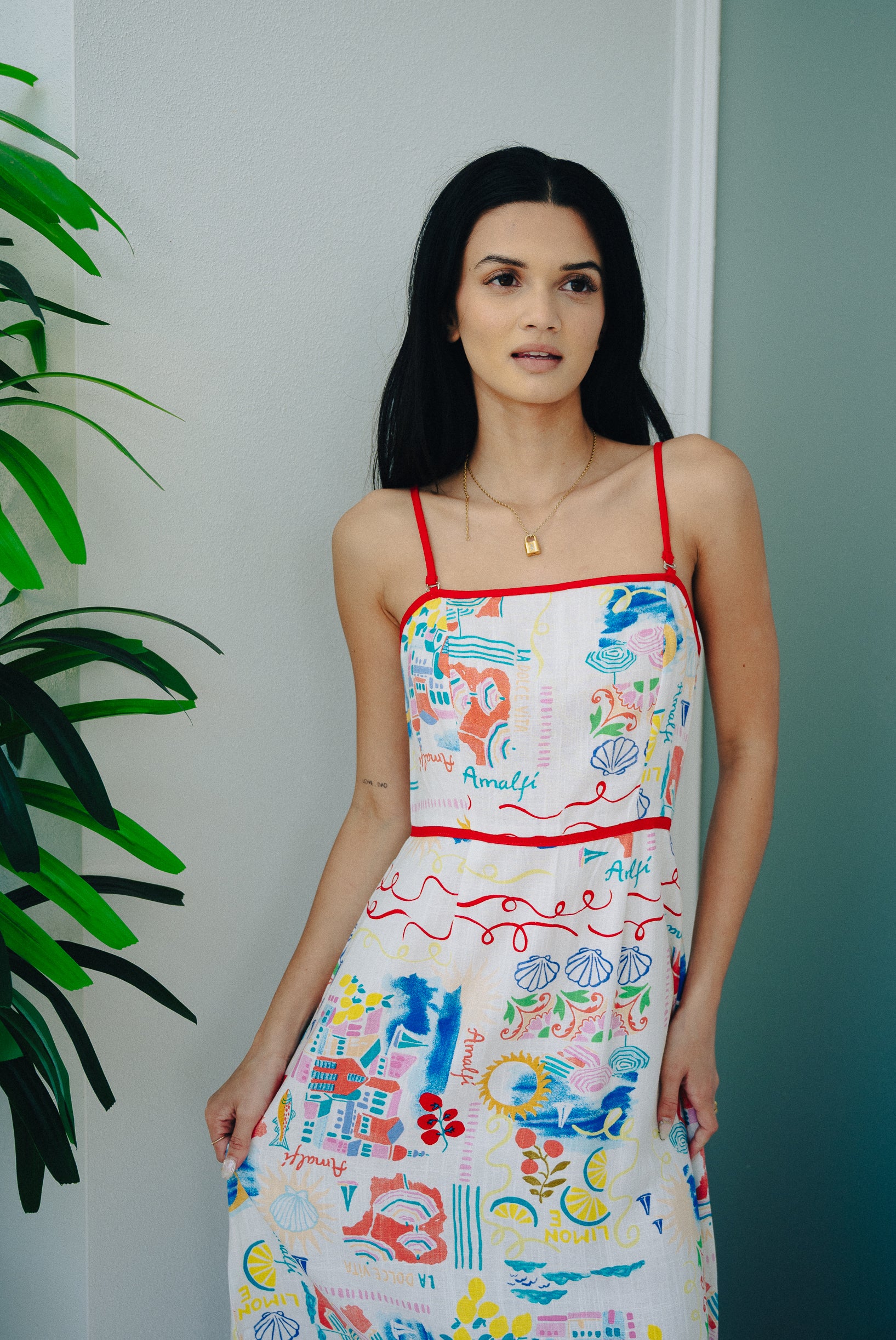 Italian Summer Maxi Dress