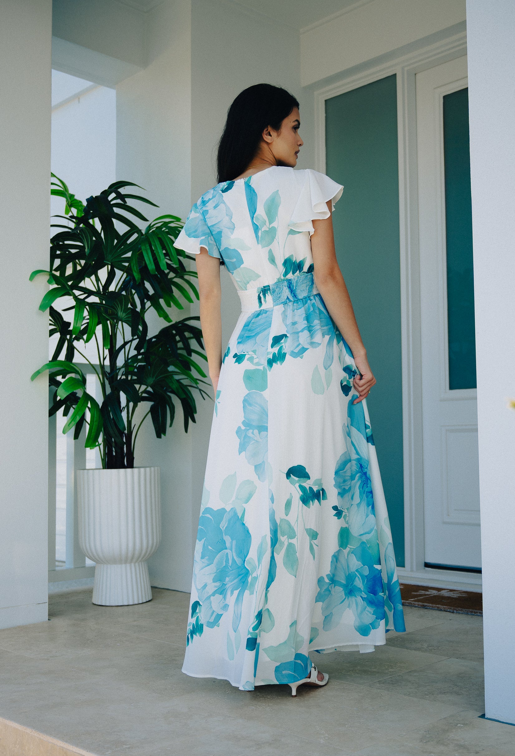 Loretta Maxi Dress Blue