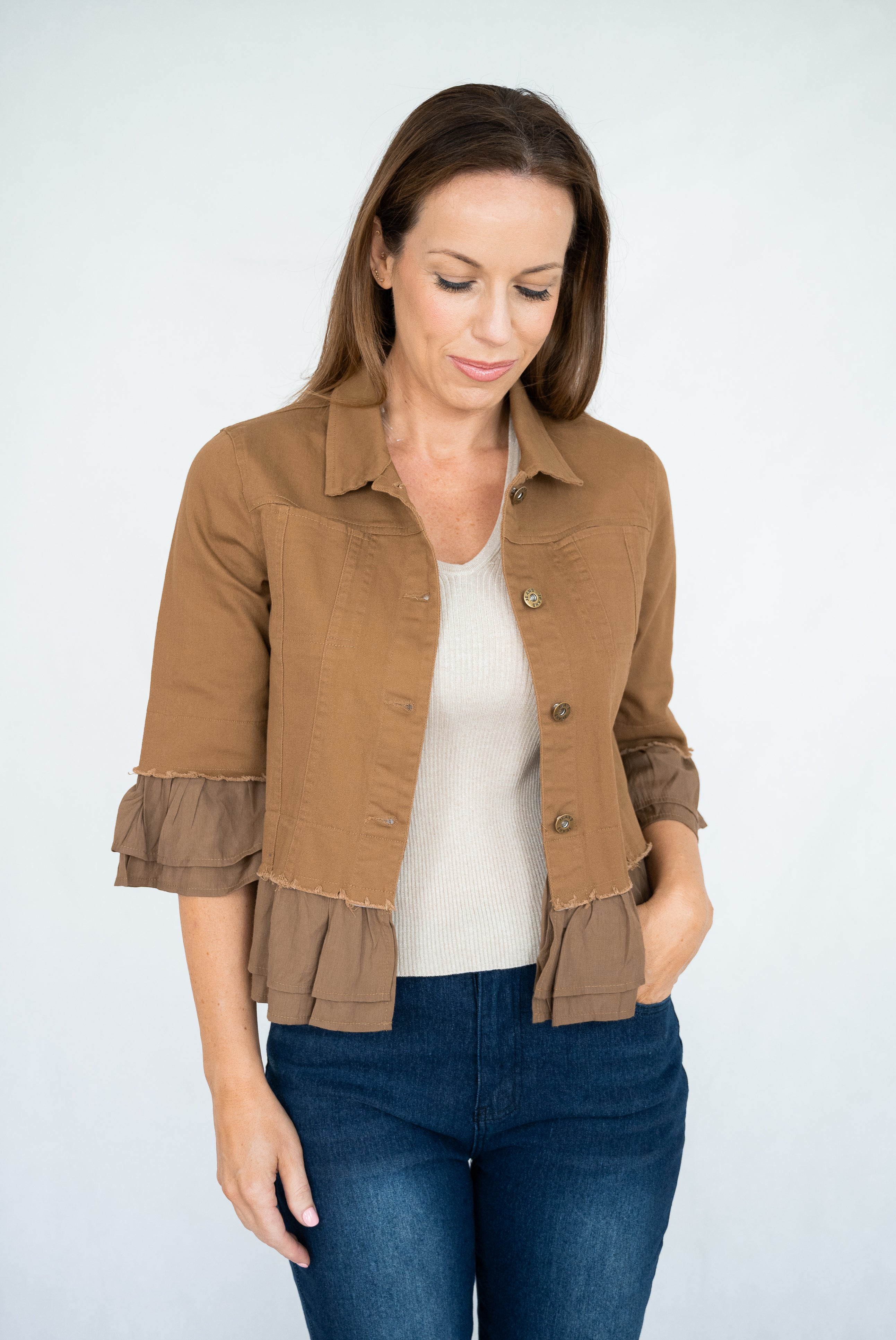 Ascot Jacket Coffee
