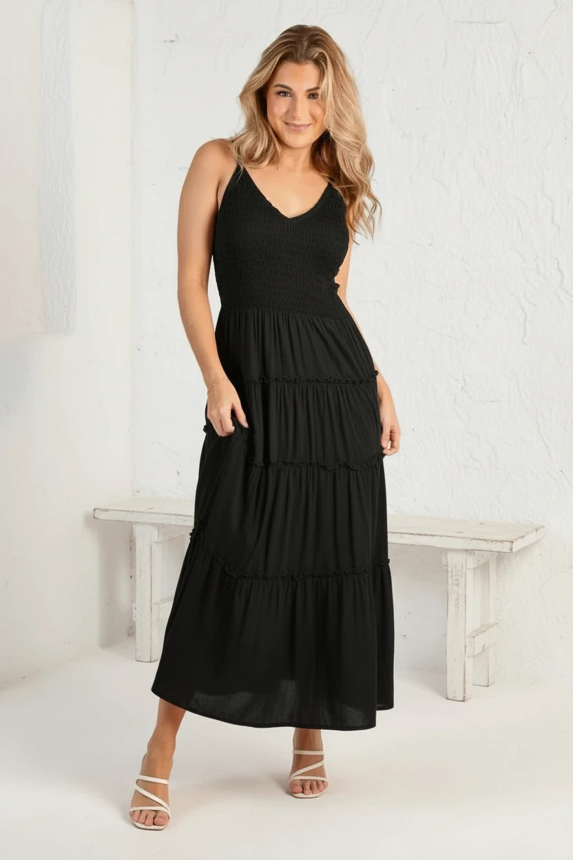 Traveller Maxi Dress Navy