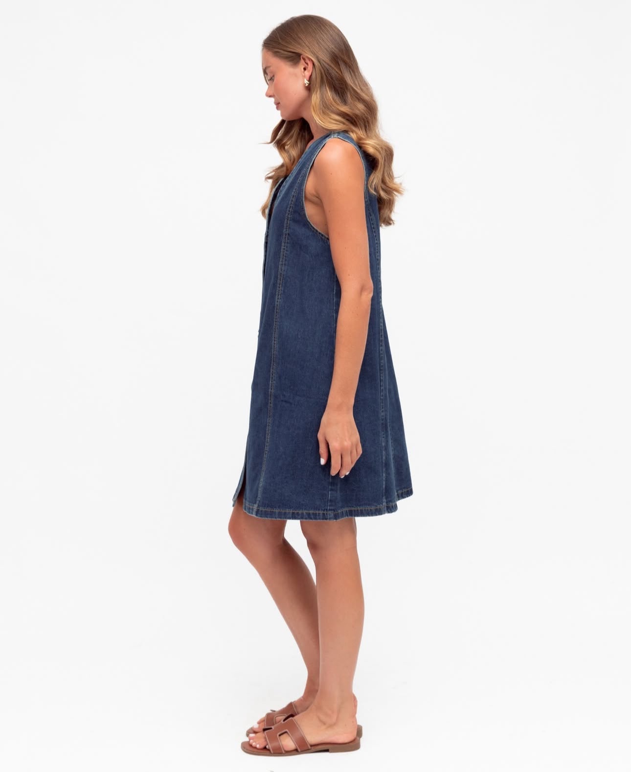 Indigo Denim Dress