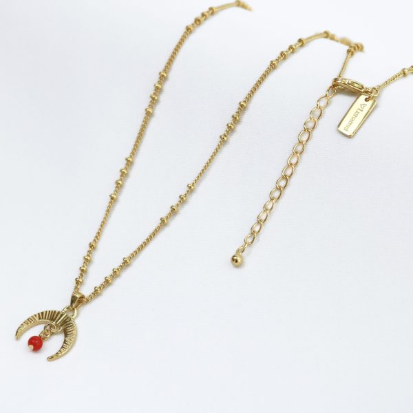 Evening Star Necklace in Gold