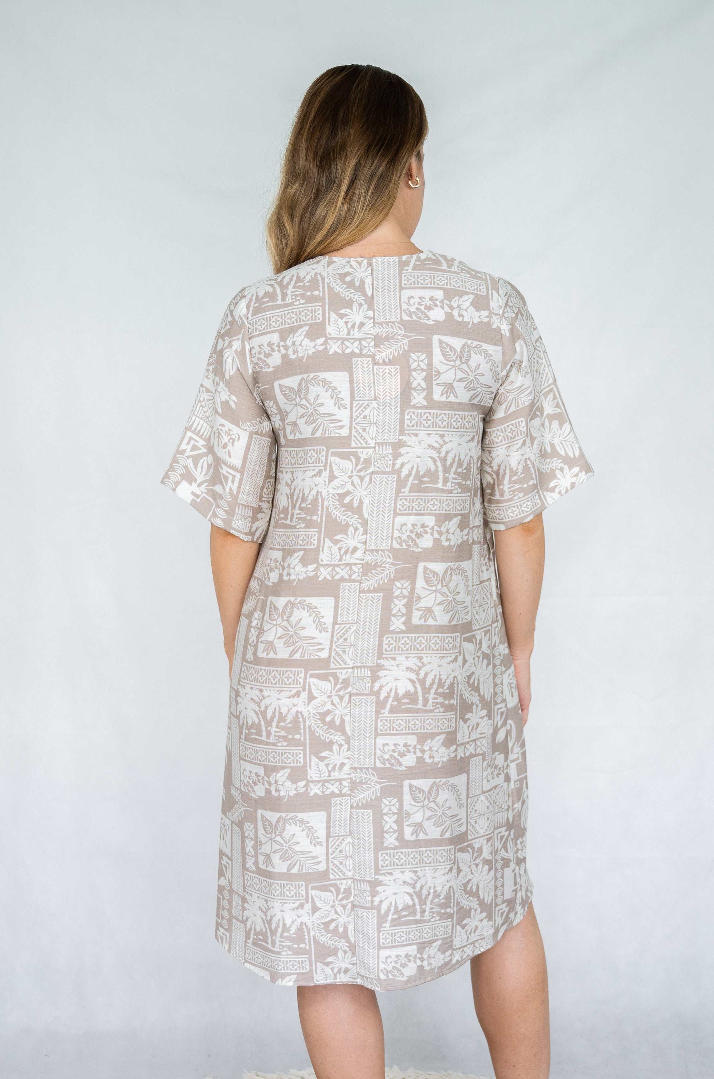 Simone Midi Dress Mocha