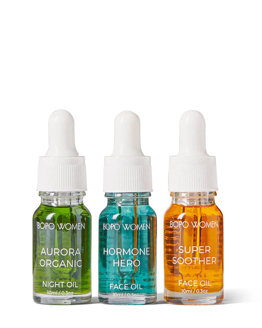 Mini Face Oil Sampler Trio