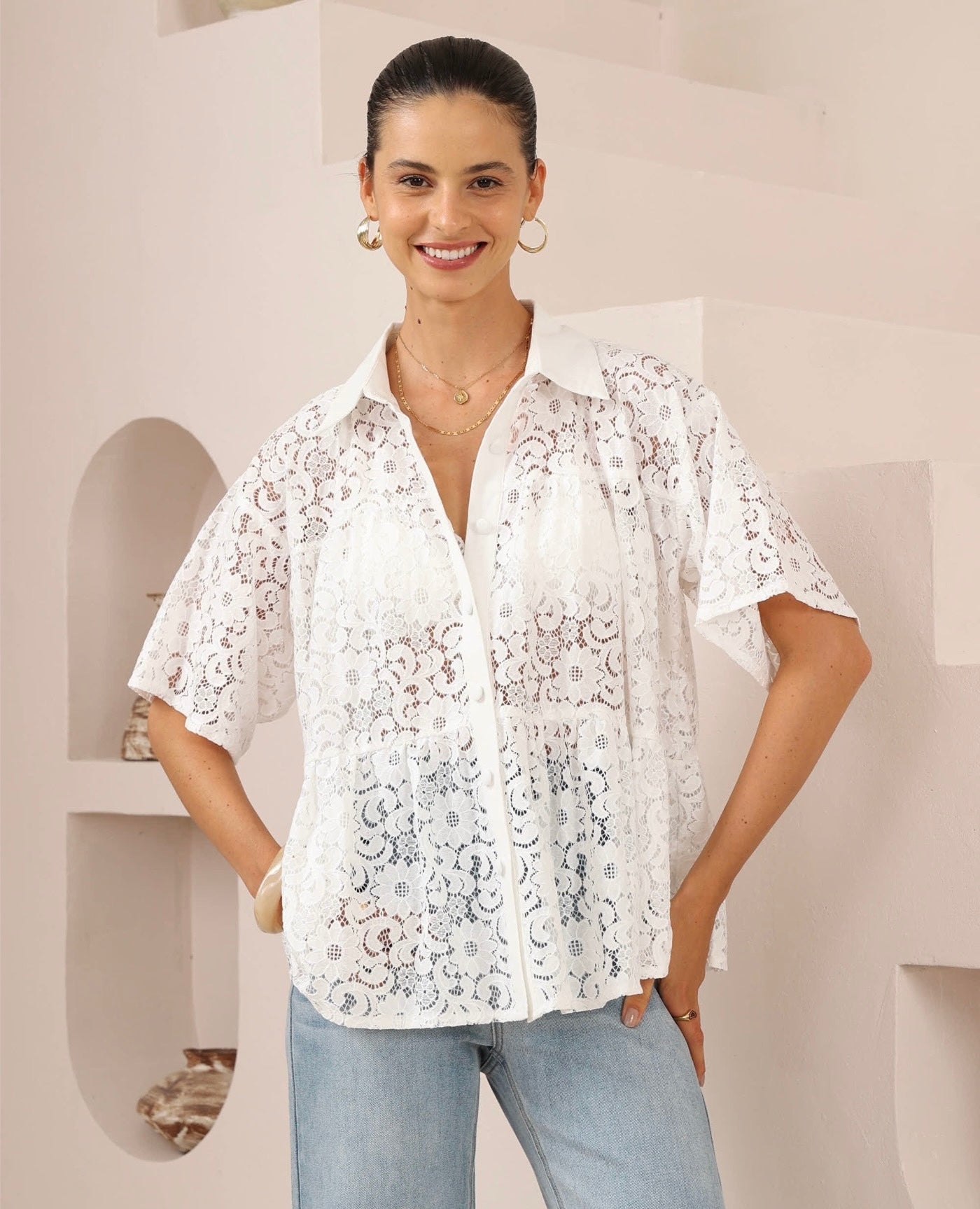 Amelie Lace Shirt