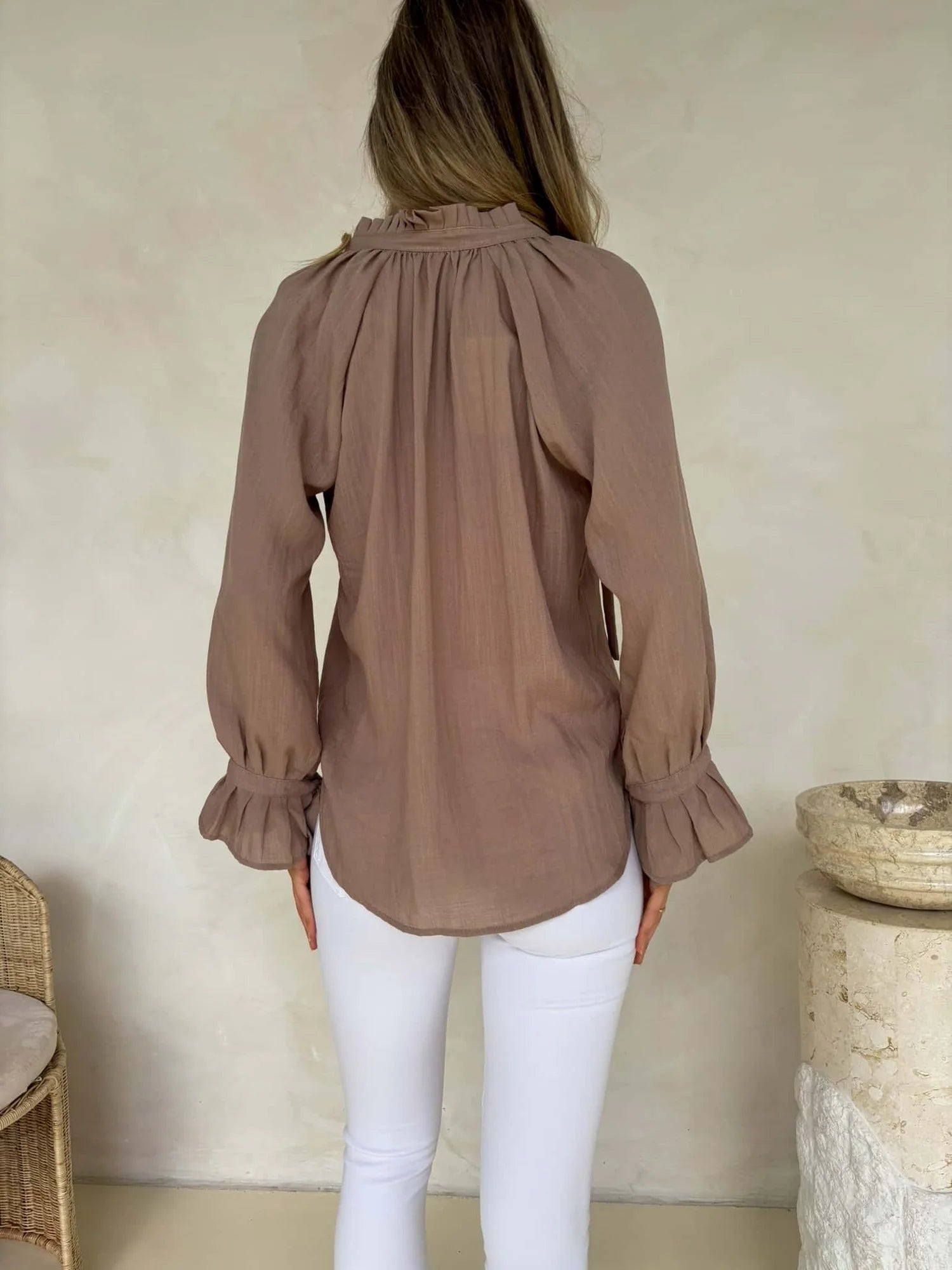 Palos Blouse Taupe